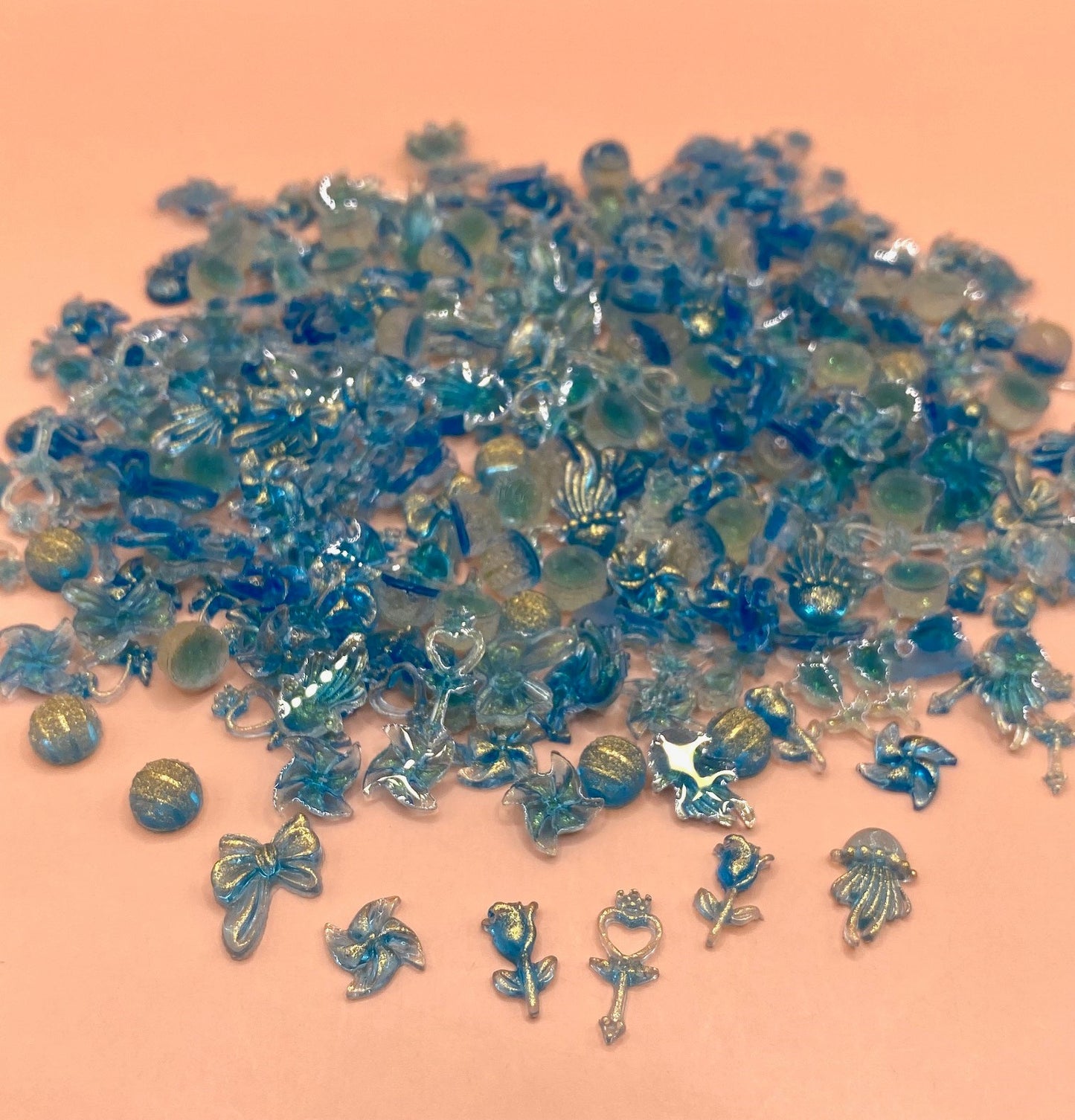Mixed Shape Resin Mix