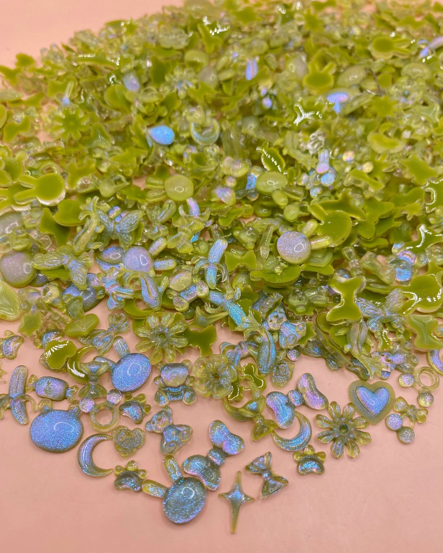 Mixed Shape Resin Mix