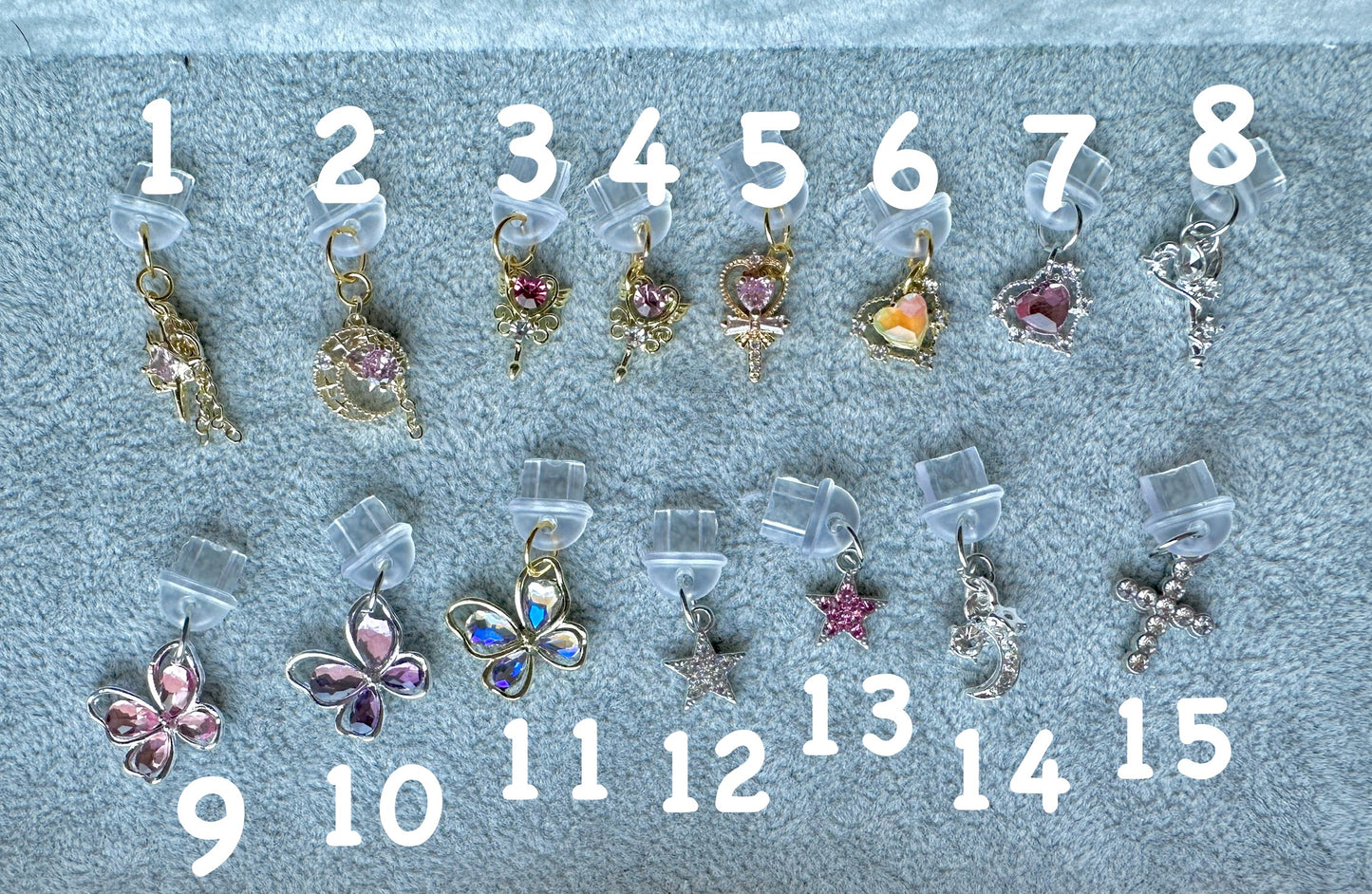 Kindle and Phone Charms