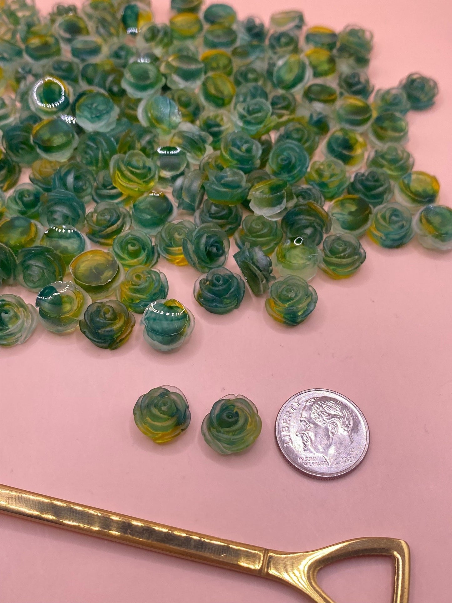 Green Goddess Roses