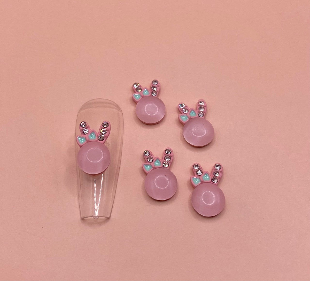 Pink Bunny | Metal Charms