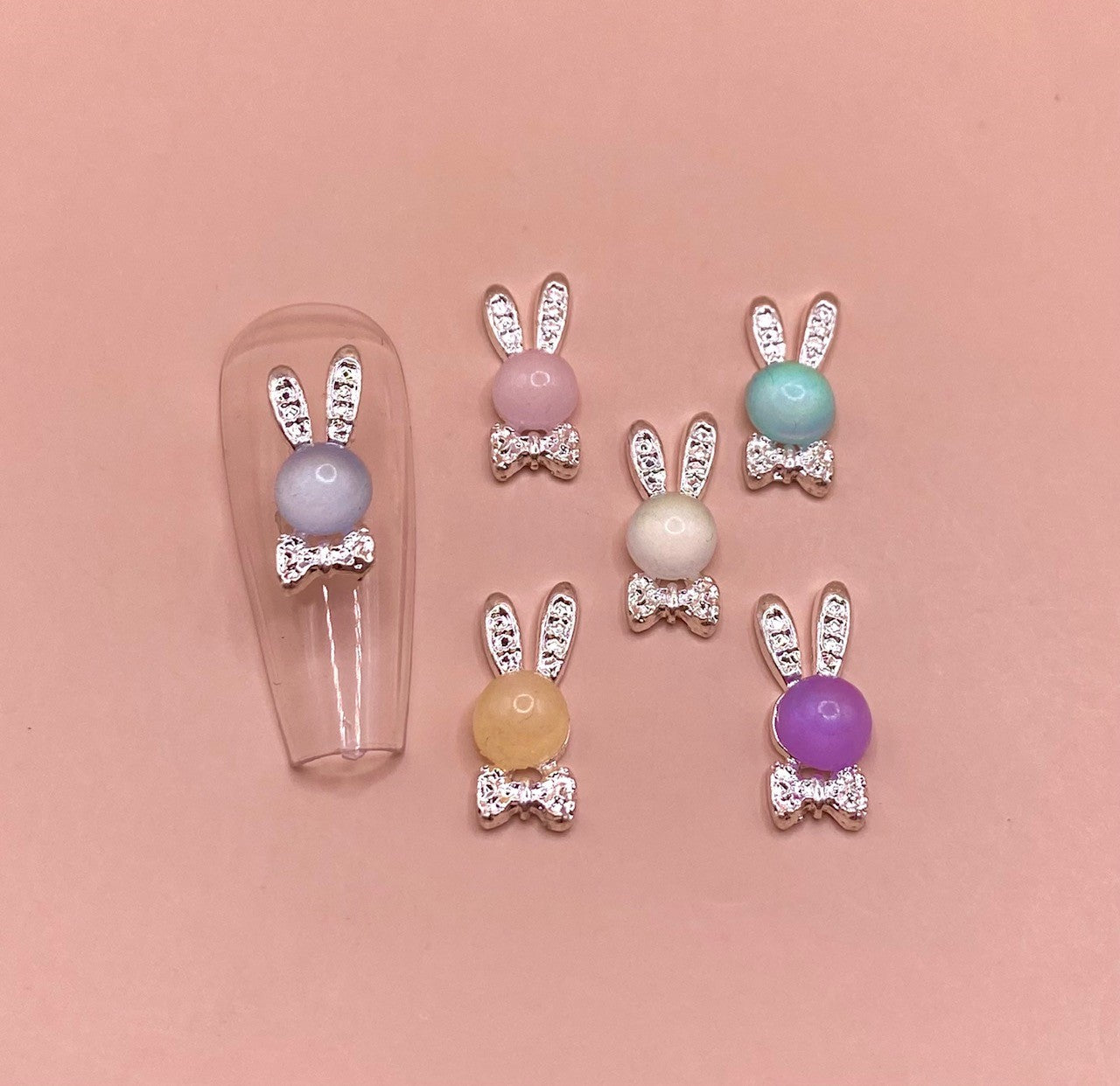 Bunny Milk Bead | Metal Charms