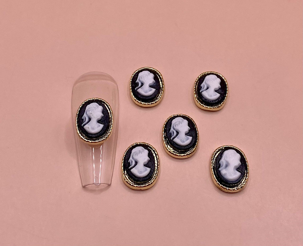 Gold Cameo | Metal Charms