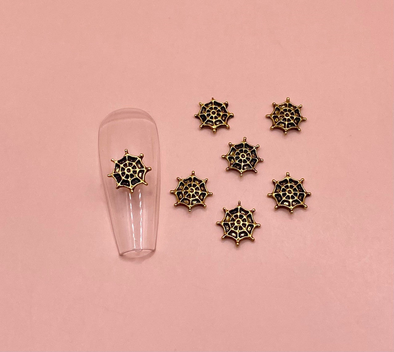 Spiderweb | Zircon Metal Charms