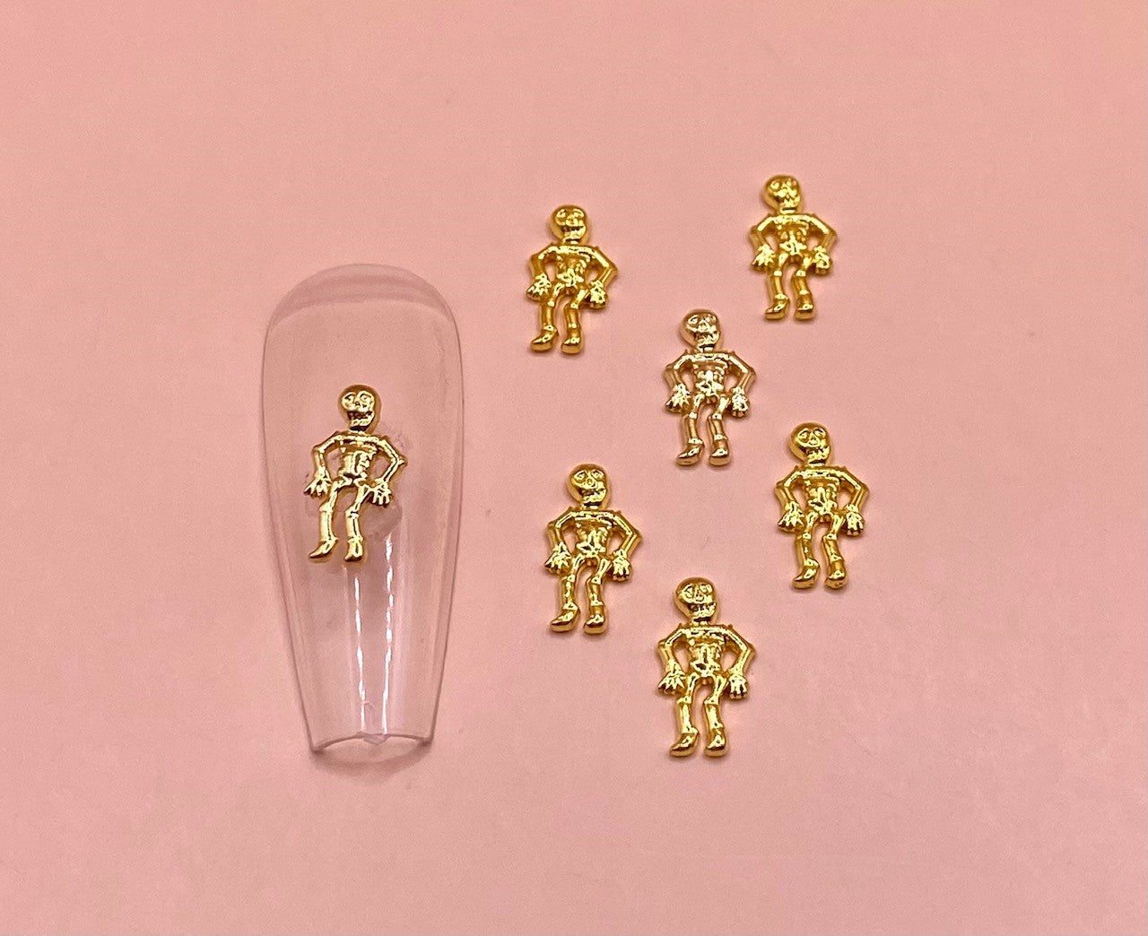 Gold Skeleton | Metal Charms