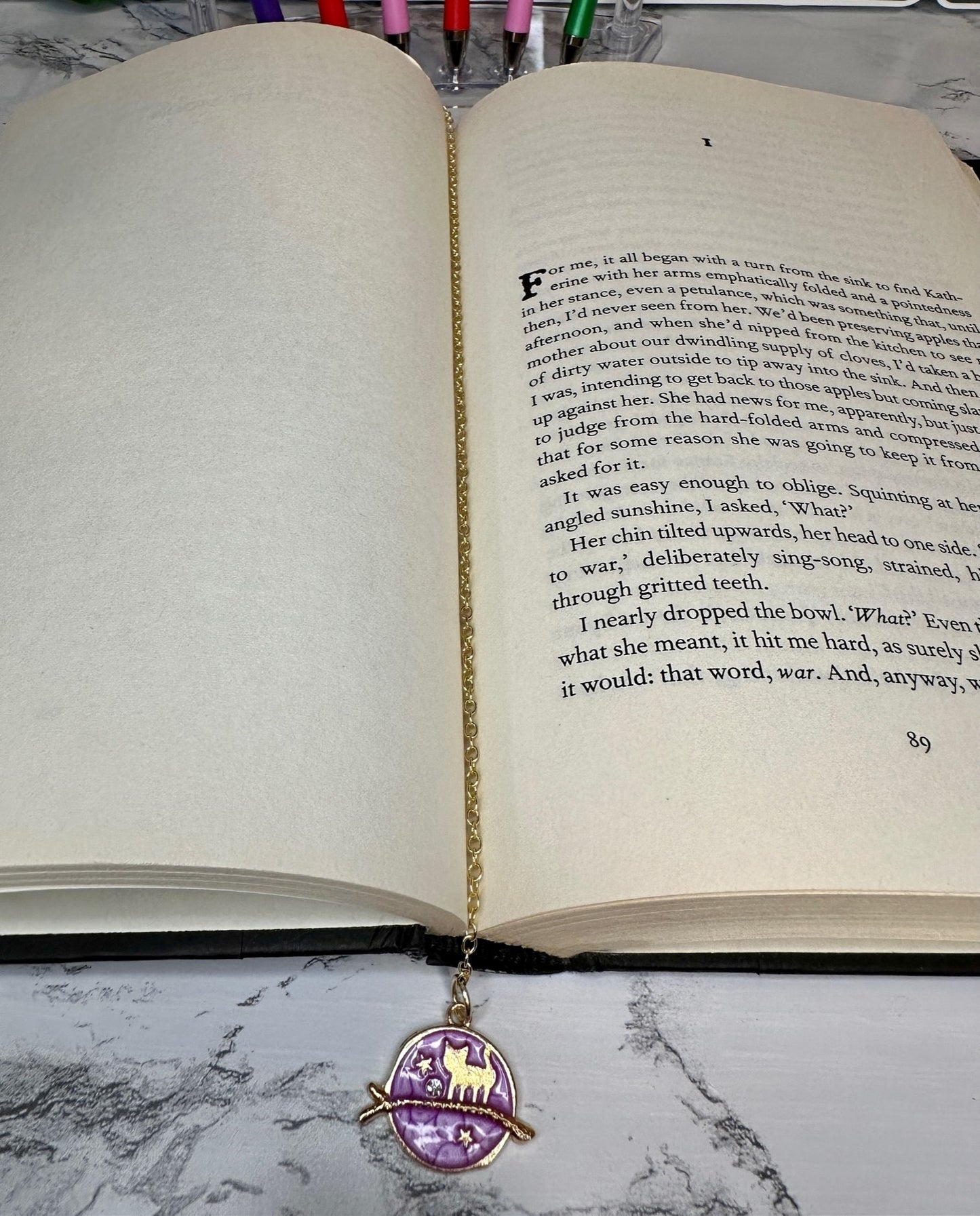 Kitty Night Sky | Bookmark
