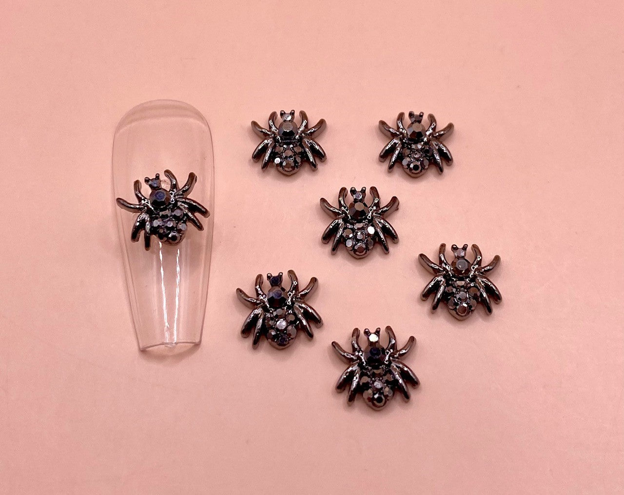 Black Spider | Zircon Metal Charms