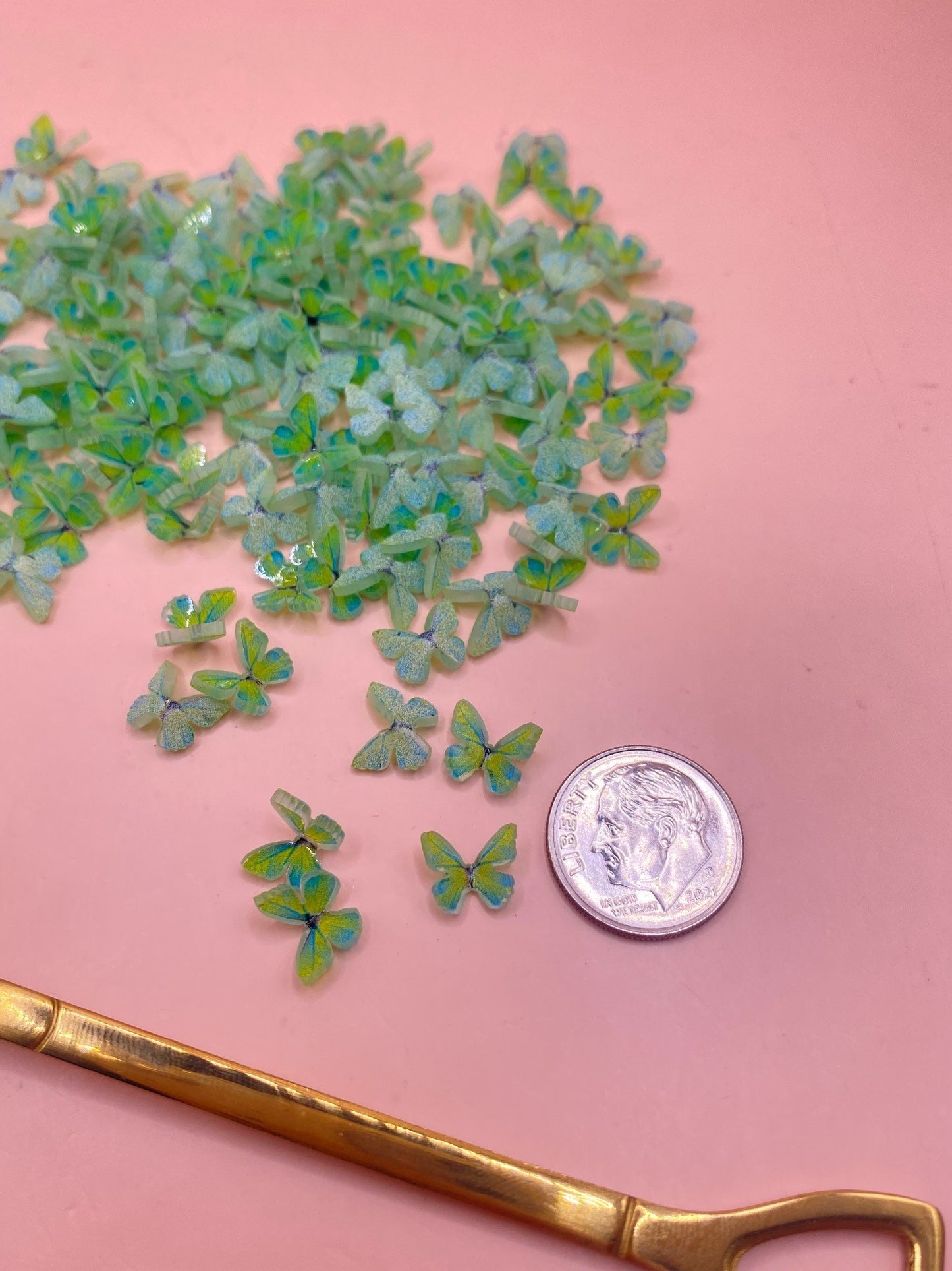 Green Butterflies