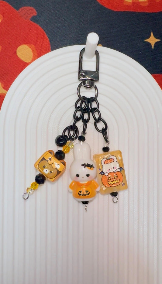Pumpkin Spice Junk Charm