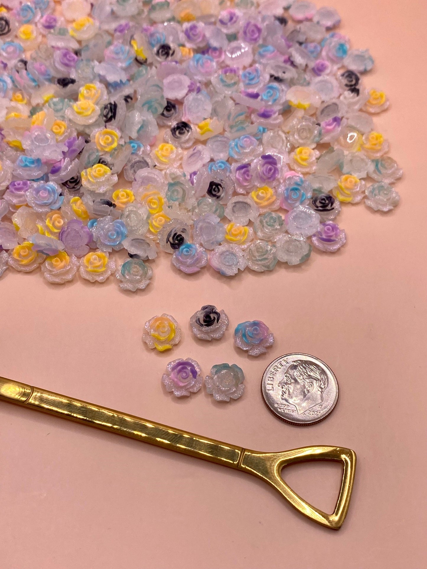 Ink Splatter Roses Mix