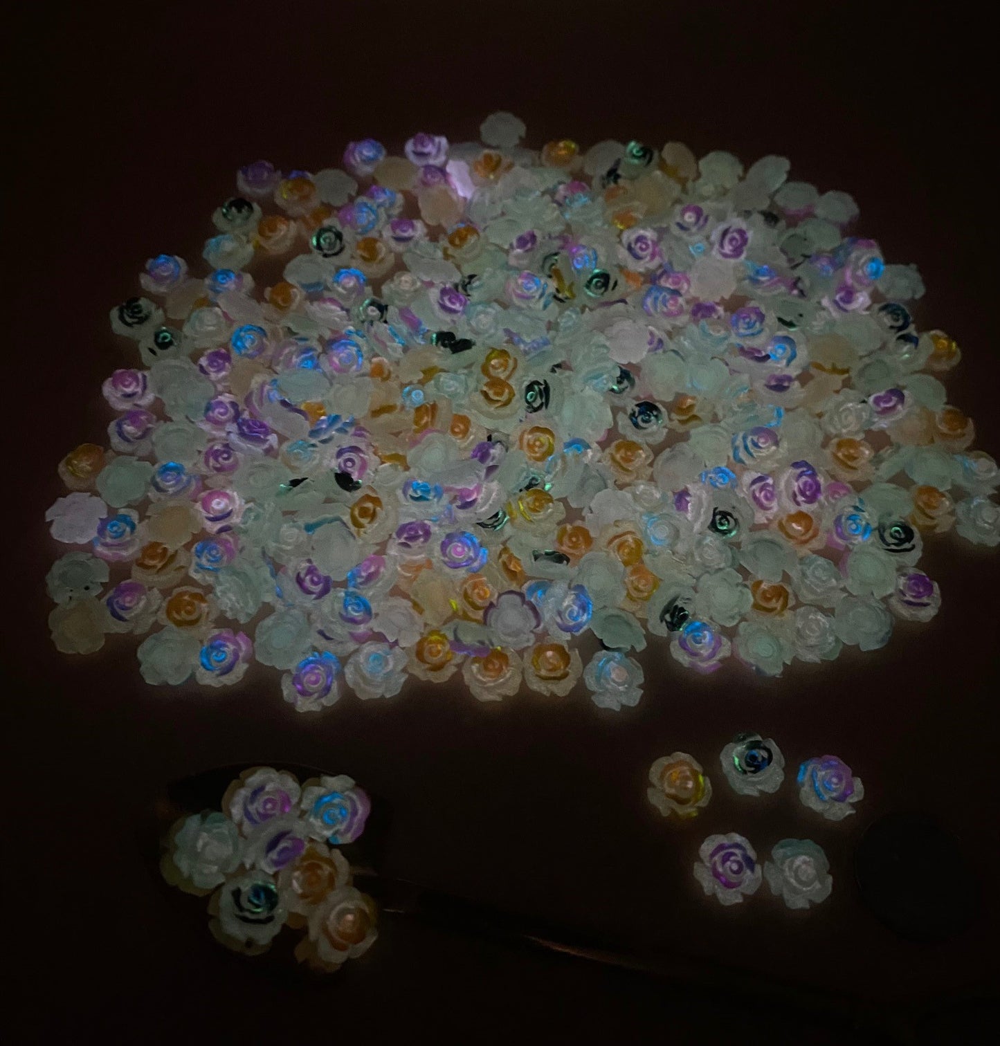 Ink Splatter Roses Mix