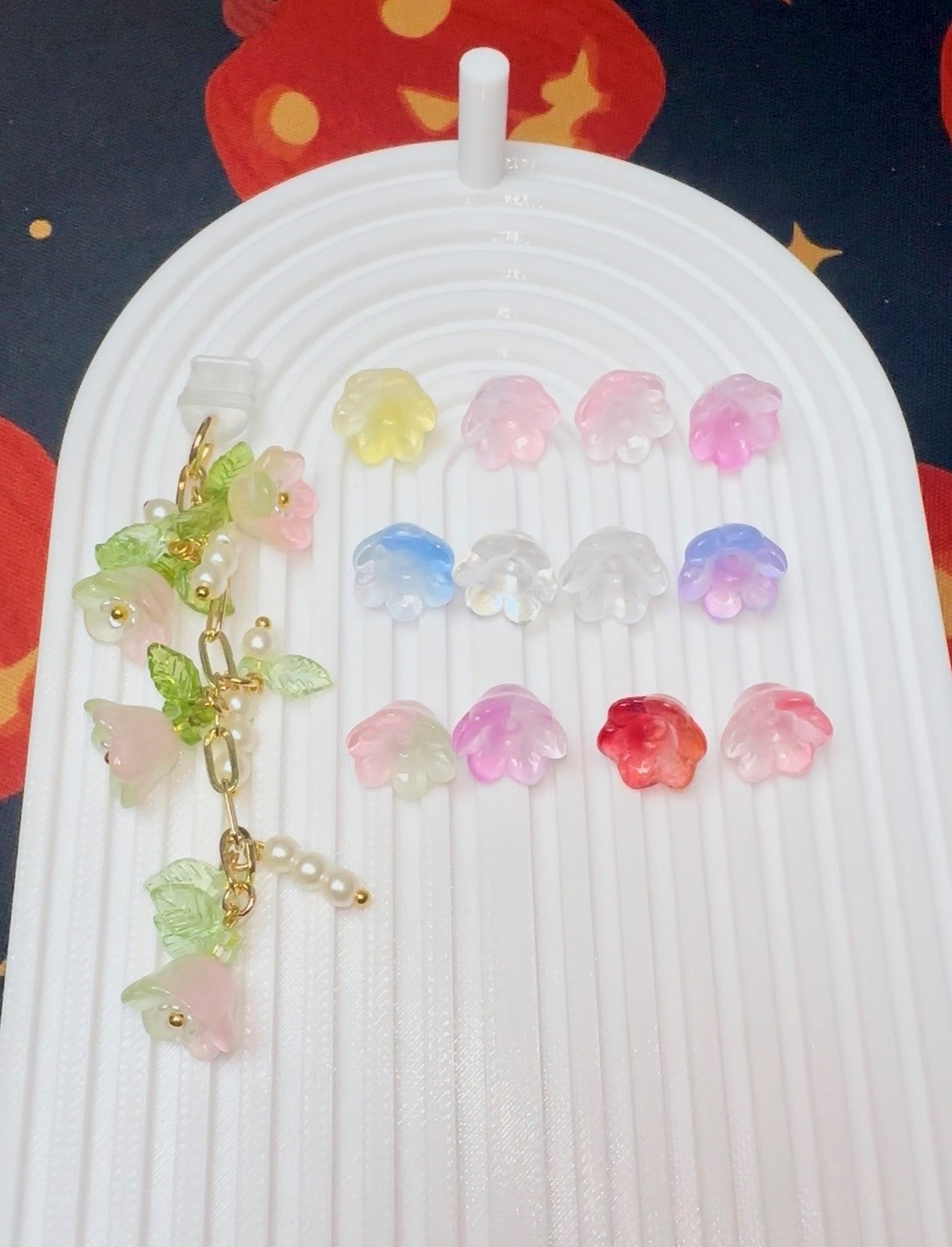 Floral Dangle Charm