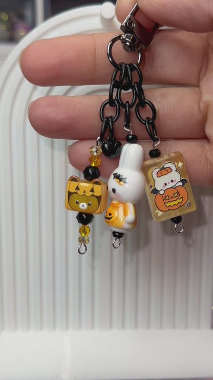 Pumpkin Spice Junk Charm
