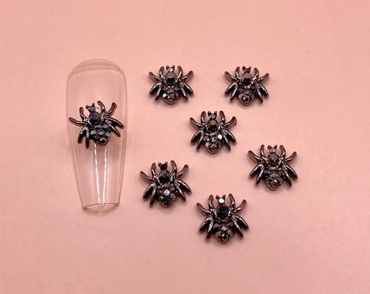 Black Spider | Zircon Metal Charms